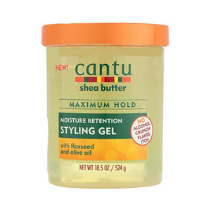 Cantu Moisture Retention Styling Gel Flaxseed and Olive Oil 18.5oz