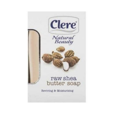 CLERE Natural African Black & Shea Butter Soap 150g