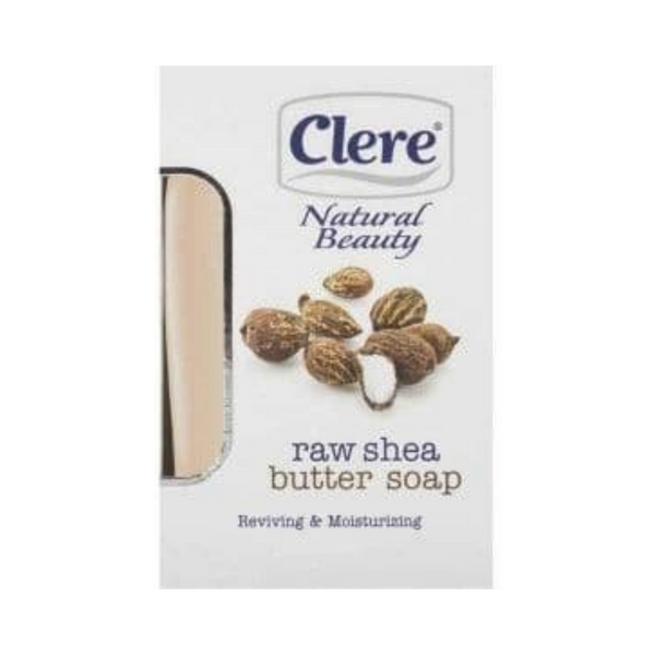 Clere Natural African Black & Shea Butter Soap 150g