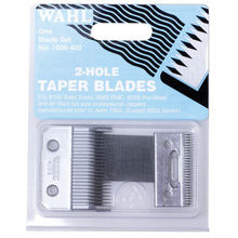 Load image into Gallery viewer, Wahl 2 Hole Taper Blades Clipper Blade 1006-400

