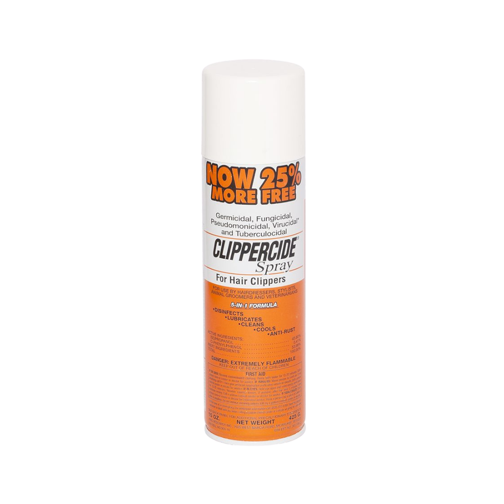 Clippercide Spray For Hair Clippers 15oz