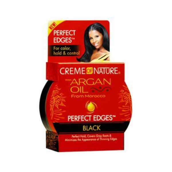 Creme Of Nature Argan Perfect Edge Black 2.25oz