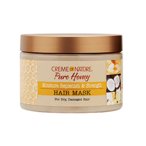 Creme Of Nature Pure Honey Moisture Replenish & Strength Hair Mask 11.5oz