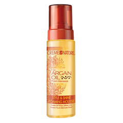 Creme of Nature Argan Oil Style & Shine Foaming Mousse 7oz