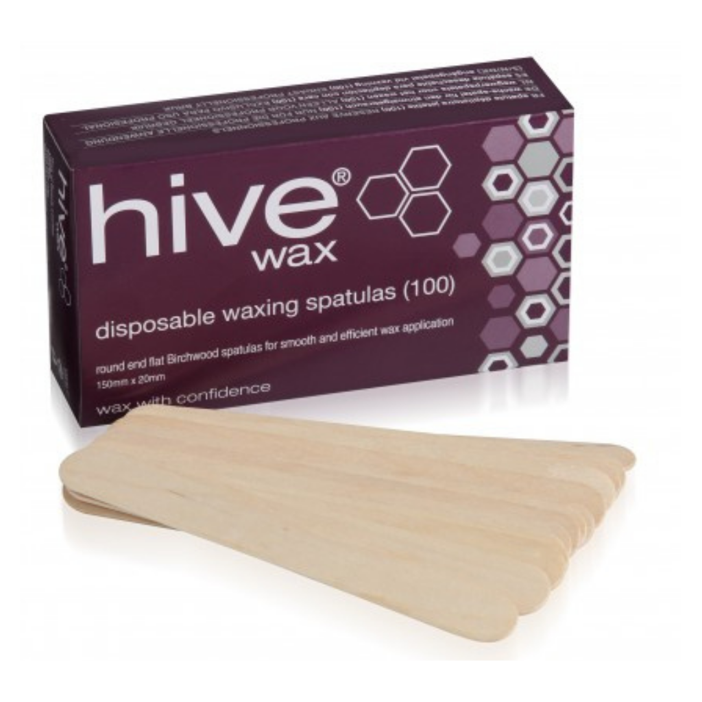 Hive Of Beauty Disposable Waxing Spatulas (100)