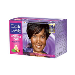 Dark And Lovely Moisture Plus No Lye Relaxer Kit Super