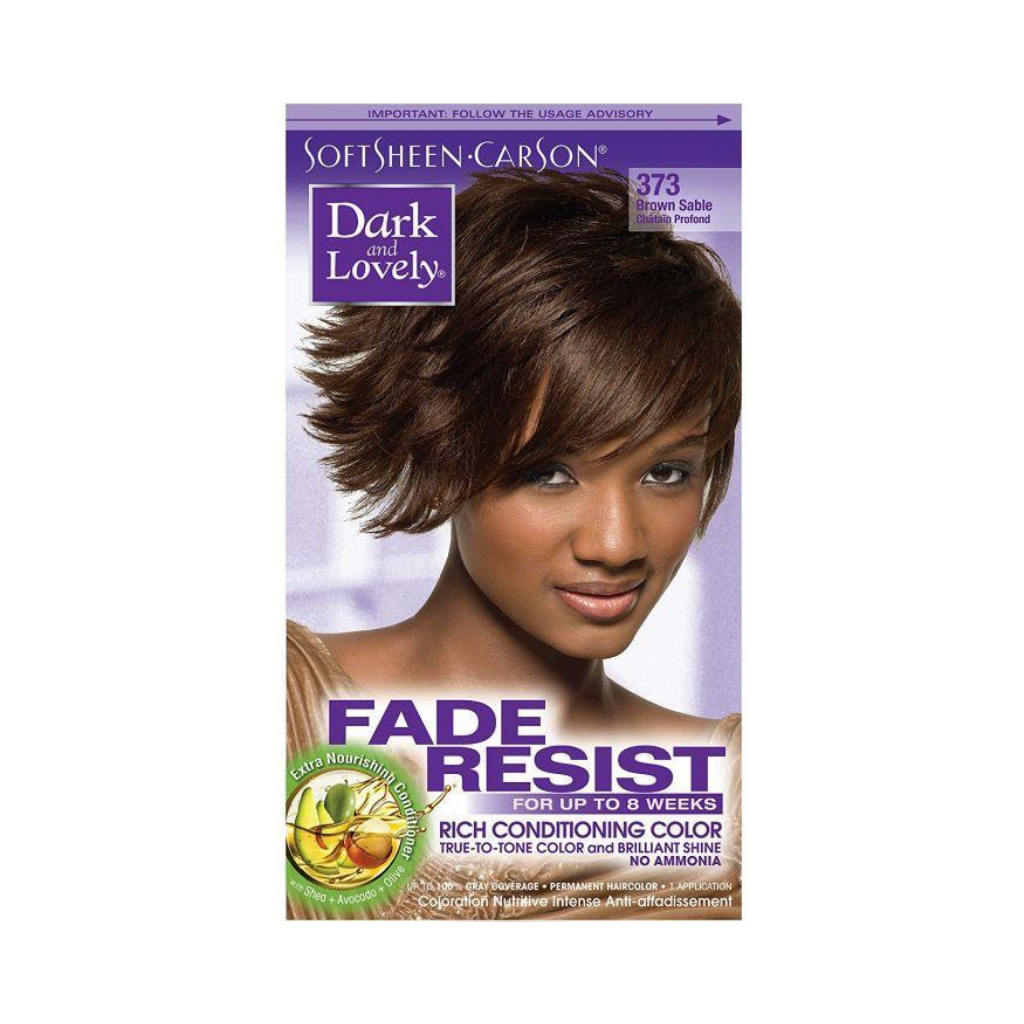 Dark & Lovely 373 Hair Colour Brown Sable Kit