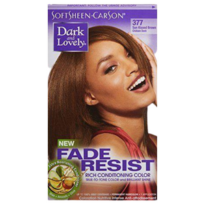 Dark & Lovely 377 Hair Colour Sun Kiss Brown Kit