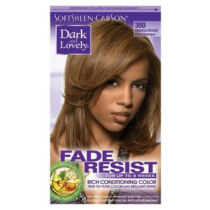 Dark & Lovely 380 Hair Colour Chestnut Blonde Kit