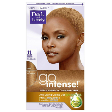 Dark and Lovely 11 Go Intense Bright Blonde Ultra Vibrant Color