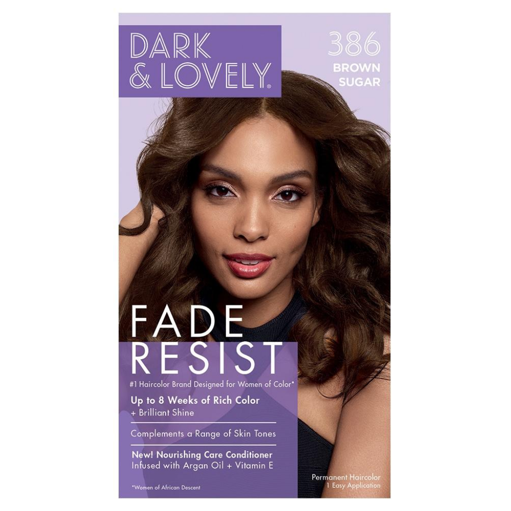 Dark and Lovely 386 Fade Resist Brown Sugar Rich Conditioning Color