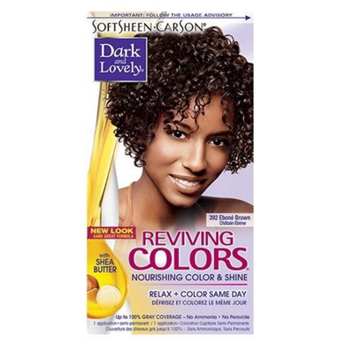Dark and Lovely 392 Reviving Colors Ebone Brown