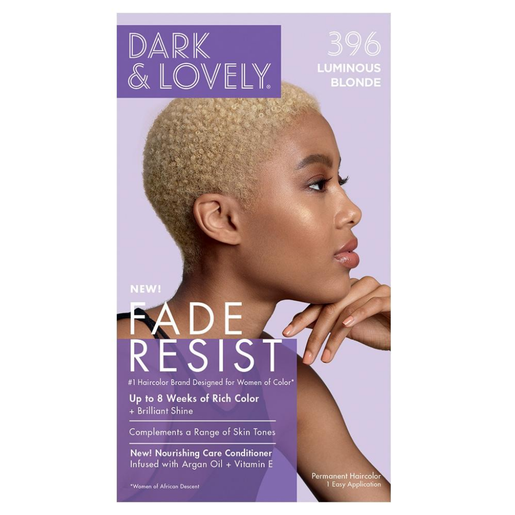 Dark and Lovely 396 Fade Resist Luminous Blonde Rich Conditioning Color