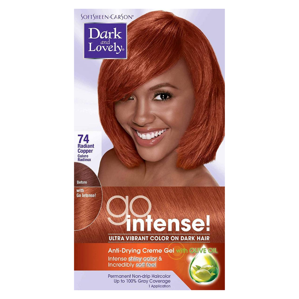 Dark and Lovely 74 Go Intense Radiant Copper Color