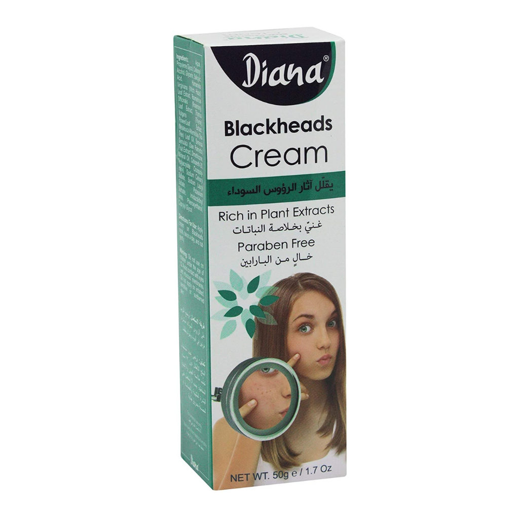 Diana Blackheads Cream Rich in Plant Extracts Paraben Free 50g
