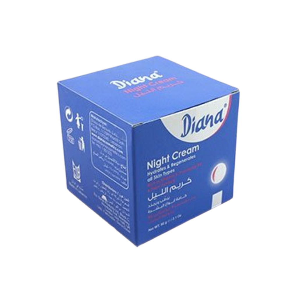 Diana Night Cream 60g With Vitamin E, Provitamin B5 And Plant Extracts