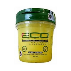 Eco Styler Black Castor And Avocado Oil 8oz