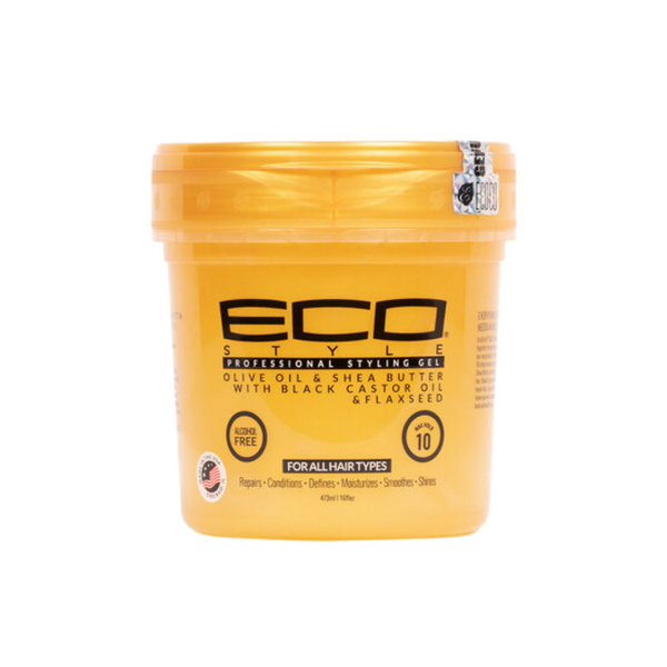 Eco Styler Gold Styling Gel Olive Oil & Shea Butter With Black Castor Oil & Flaxseed 16oz