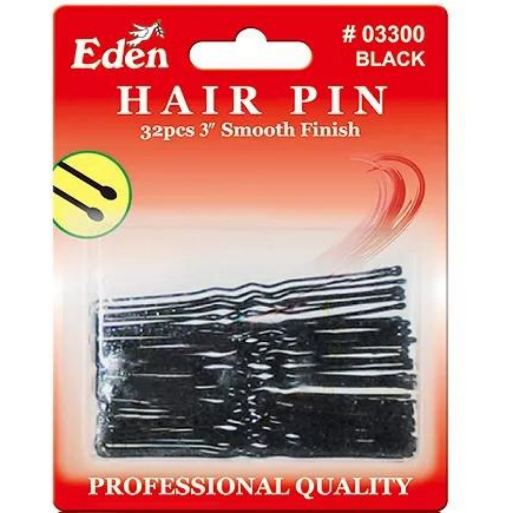 Eden 32 Black Hair Pins (03300)