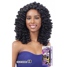 Load image into Gallery viewer, FreeTress Equal Lace Front Lace Deep Invisible L Part Wand Curl Synthetic Wig - Bubble Wand
