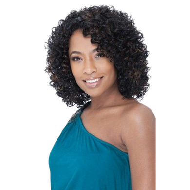 FreeTress Equal Synthetic Lace Front Natural Hairline Curly Hair Wig - Lynn