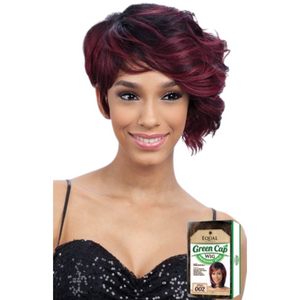 FreeTress Equal Synthetic Hair Wig Green Cap Protective Style 010