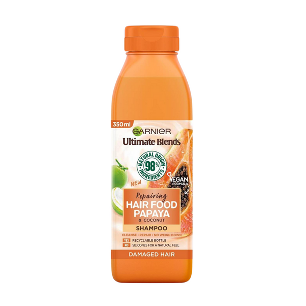 Garnier Ultimate Blends Repairing Hair Food Papaya Shampoo 350ml