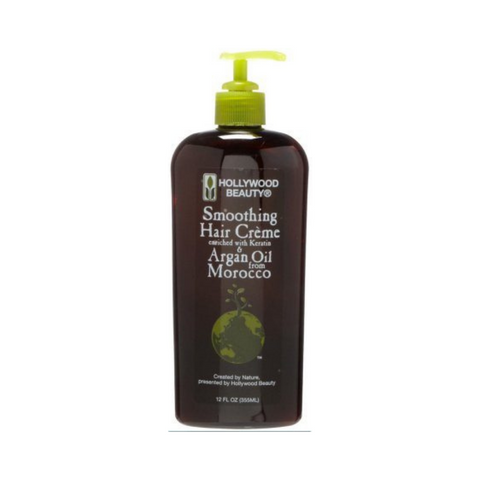 Hollywood Argan Hair Smothing Hair Creme (Bottle) 12oz