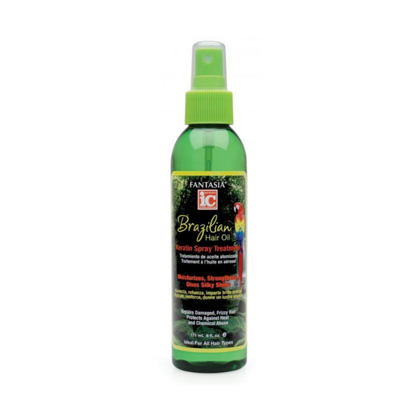 IC Fantasia Brazilian Hair Oil Keratin Spray Treatment 6oz