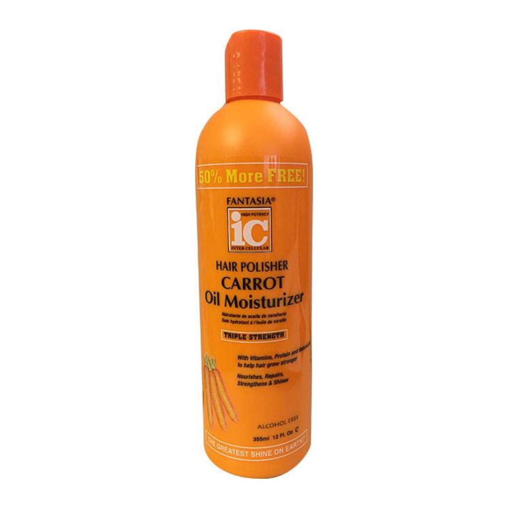 IC Fantasia Hair Polisher Carrot Oil Moisturizer 12oz