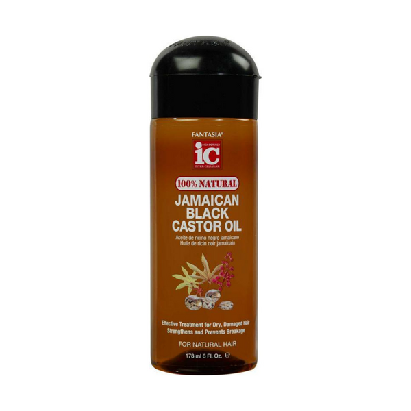 IC Fantasia Hair Polisher Jamaican Black Castor Oil 6oz