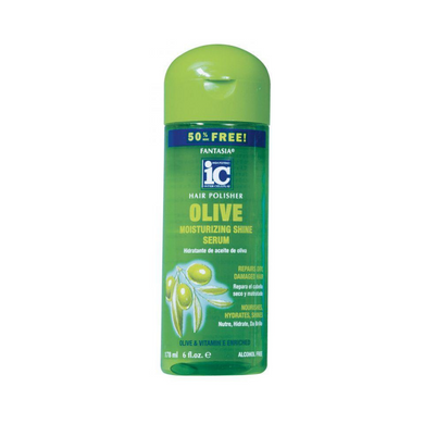 IC Fantasia Hair Polisher Olive Moisturizing Shine Serum 6oz