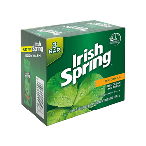 Irish Spring Original Deodorant Soap 3 Pack