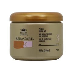 KeraCare Protein Styling Gel Black 16oz