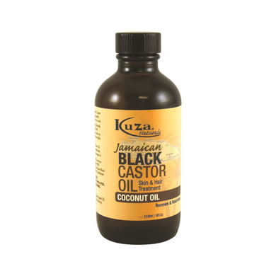 Kuza Jamaican Black Castor Oil Skin & Hair Treatment Coconut Oil 4oz