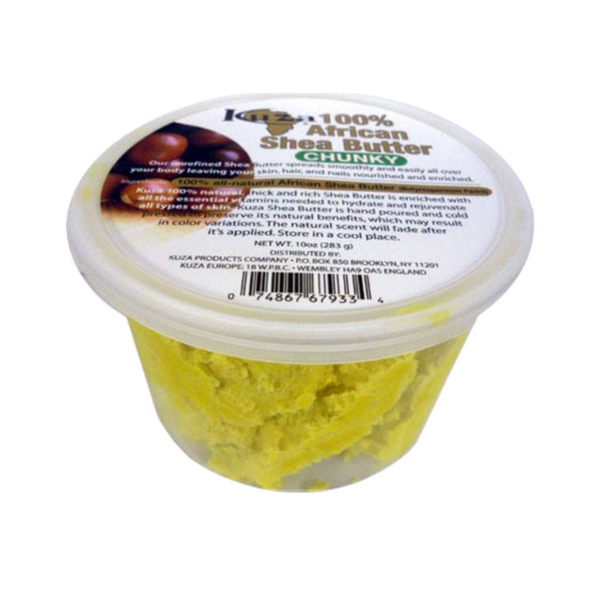 Kuza Naturals 100% African Shea Butter Chunky 10oz