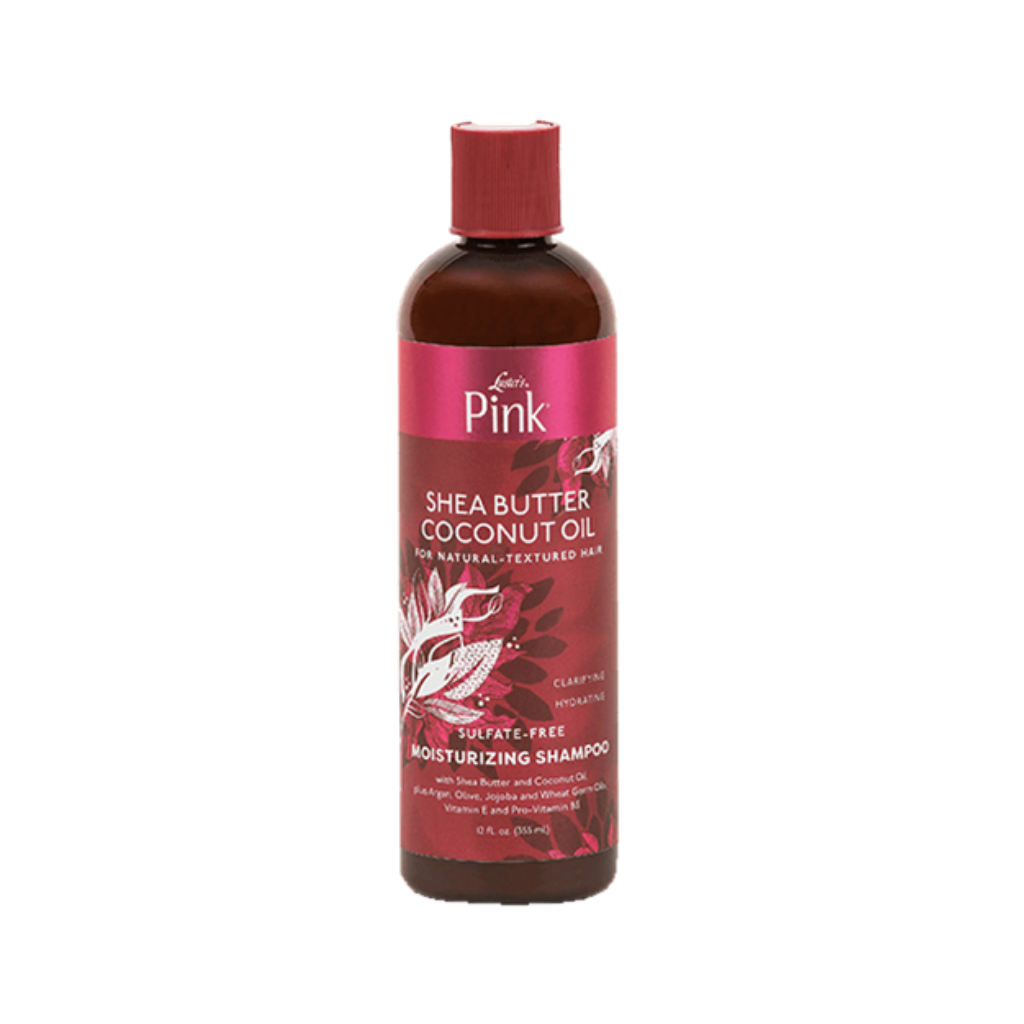 Luster's Pink Shea Butter Coconut Oil Sulfate-Free Moisturizing Shampoo 12oz