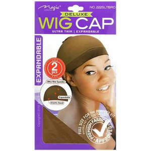 Magic Collection Deluxe Expandable Wig Cap 2225DBRO