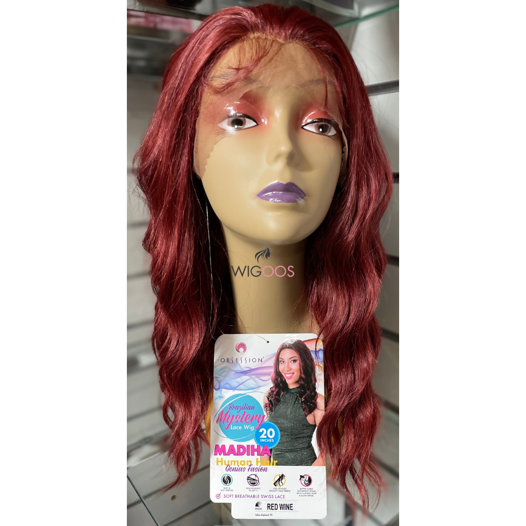 Obsession Brazilian Human Hair Mystery Lace Wig 20