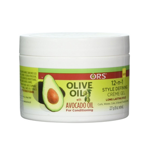ORS Olive Oil with Avocado Oil 12-n-1 Style Defining Creme Gel 8oz