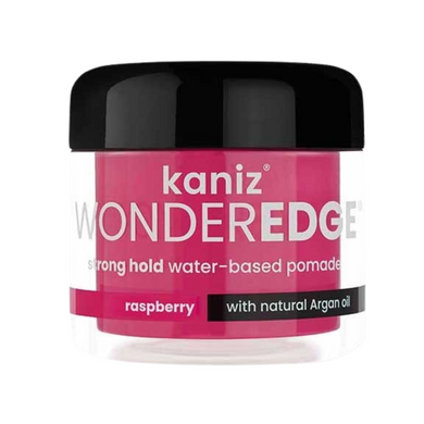 Kaniz Wonder Edge Raspberry Strong Hold Water Based Pomade 4oz