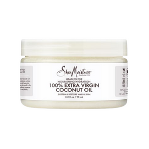 SheaMoisture 100% Extra Virgin Coconut Oil Heat-To-Toe Nourishing Hydration 3.2oz