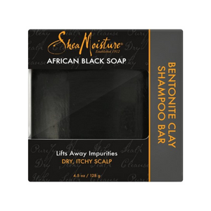 SheaMoisture African Black Soap Bentonite Clay Shampoo Bar 4.5oz