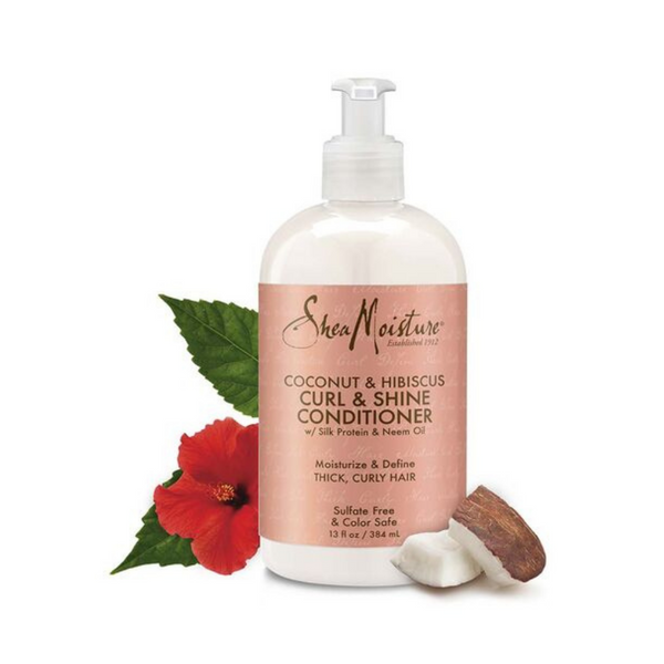 SheaMoisture Coconut & Hibiscus Curl & Shine Conditioner 13oz