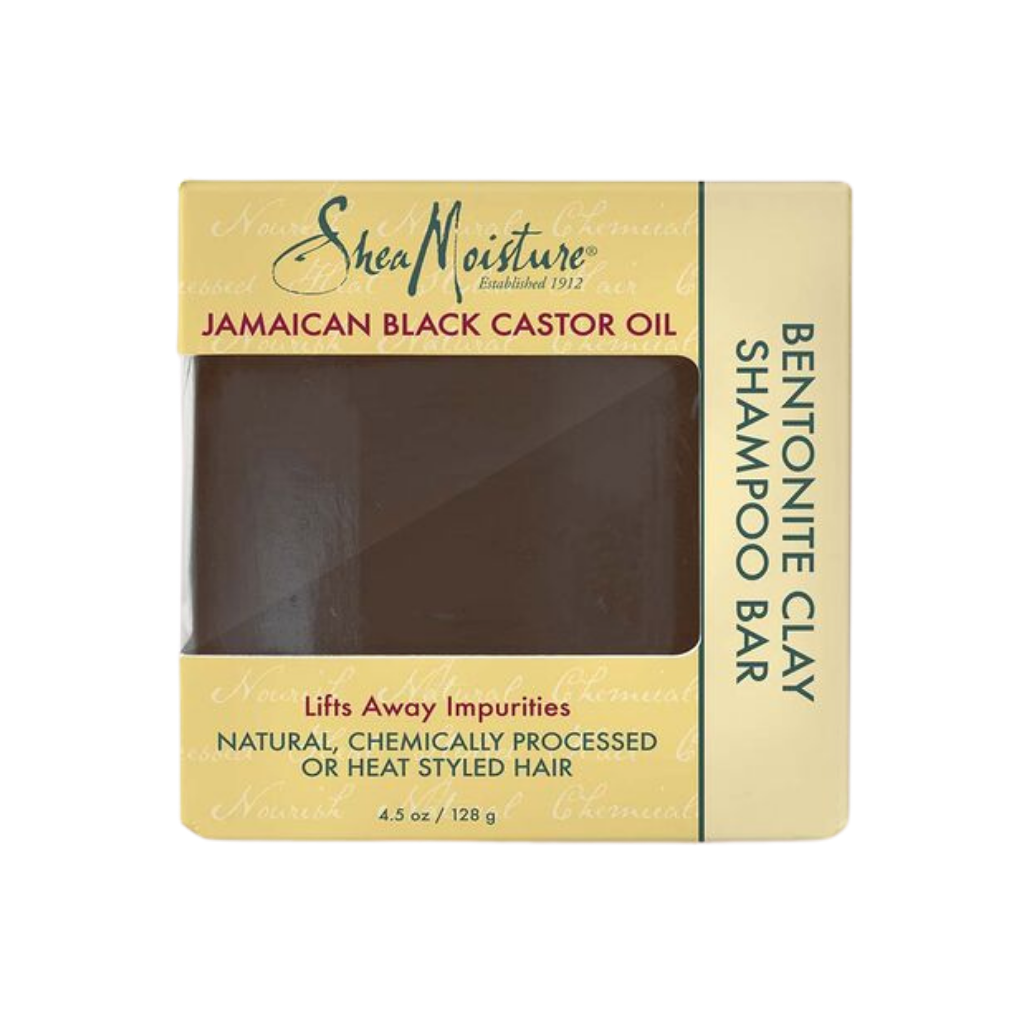 SheaMoisture Jamaican Black Castor Oil Bentonite Clay Shampoo Bar 4.5oz