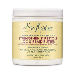 SheaMoisture Jamaican Black Castor Oil Strengthen & Grow Loc & Braid Butter 6oz