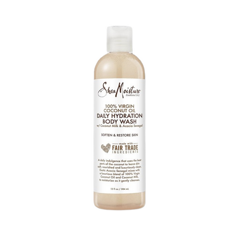 Shea Moisture 100% Virgin Coconut Oil Daily Hydration Body Wash 13oz