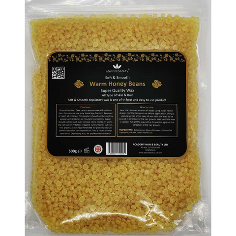 Soft & Smooth Warm Honey Wax Beans 500g