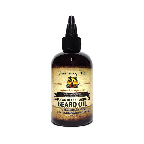 Sunny Isle Jamaican Black Castor Oil Beard Oil 4oz