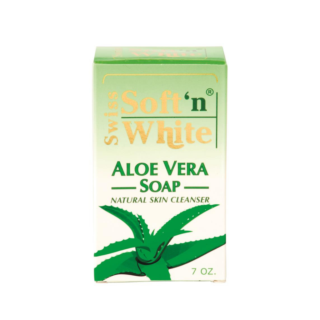 Swiss Soft’n White Aloe Vera Soap